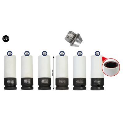 KS TOOLS Kraft-Stecknuss-Satz 515.0850