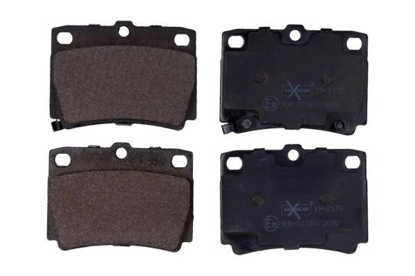 MAXGEAR Bremsbelagsatz, Scheibenbremse 19-2170