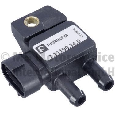 PIERBURG Sensor, Abgasdruck 7.11190.14.0