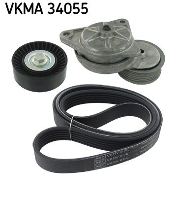 SKF Keilrippenriemensatz VKMA 34055