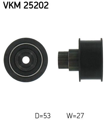SKF Umlenk-/Führungsrolle, Zahnriemen VKM 25202