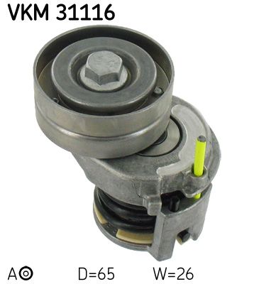 SKF Keilrippenriemensatz VKMA 31137