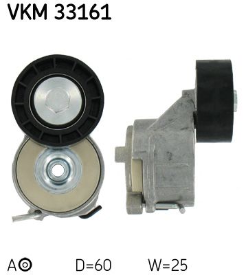 SKF Keilrippenriemensatz VKMA 33166