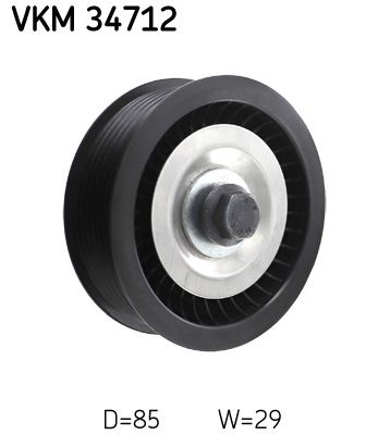 SKF Umlenk-/Führungsrolle, Keilrippenriemen VKM 34712