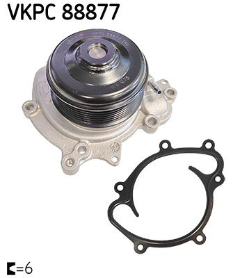 SKF Wasserpumpe, Motorkühlung VKPC 88877