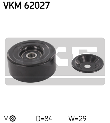 SKF Riemenspanner, Keilrippenriemen VKM 62027