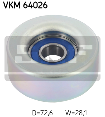 SKF Umlenk-/Führungsrolle, Keilrippenriemen VKM 64026