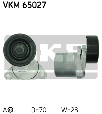 SKF Riemenspanner, Keilrippenriemen VKM 65027
