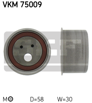 SKF Spannrolle, Zahnriemen VKM 75009