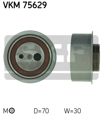 SKF Spannrolle, Zahnriemen VKM 75629