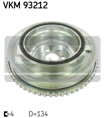 SKF Riemenscheibe, Kurbelwelle VKM 93212