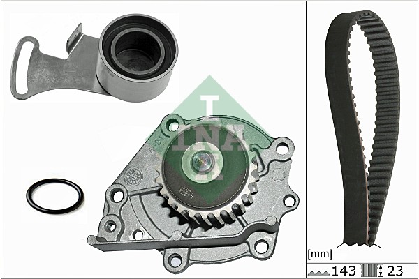 Schaeffler INA Wasserpumpe + Zahnriemensatz 530 0242 30