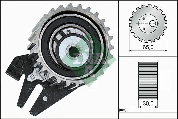 Schaeffler INA Spannrolle, Zahnriemen 531 0844 10