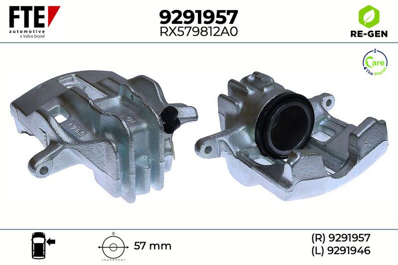 FTE Bremssattel 9291957