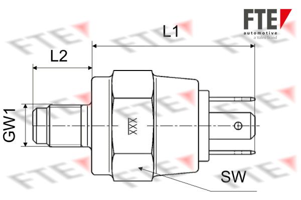 FTE Bremslichtschalter 9910221
