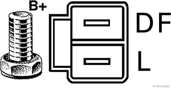Herth+Buss Jakoparts Generator J5111125