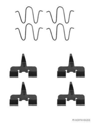 Herth+Buss Jakoparts Zubehörsatz, Scheibenbremsbelag J3663011