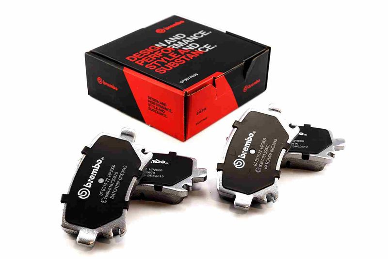 BREMBO Hochleistungs-Bremsbelagsatz 07.B315.22