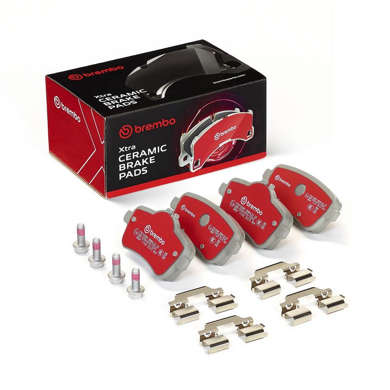 BREMBO Bremsbelagsatz, Scheibenbremse P50100NX