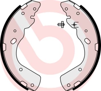 BREMBO Bremsbackensatz S 23 576