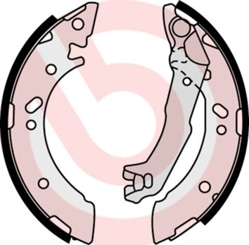 BREMBO Bremsbackensatz S 30 510