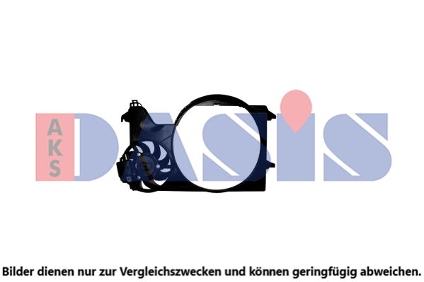 AKS DASIS Lüfter, Motorkühlung 098152N