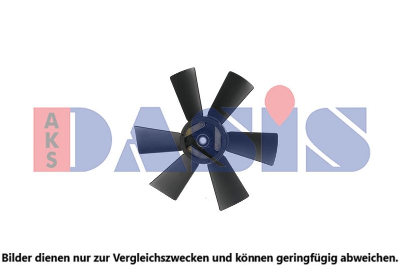 AKS DASIS Lüfterrad, Motorkühlung 128055N