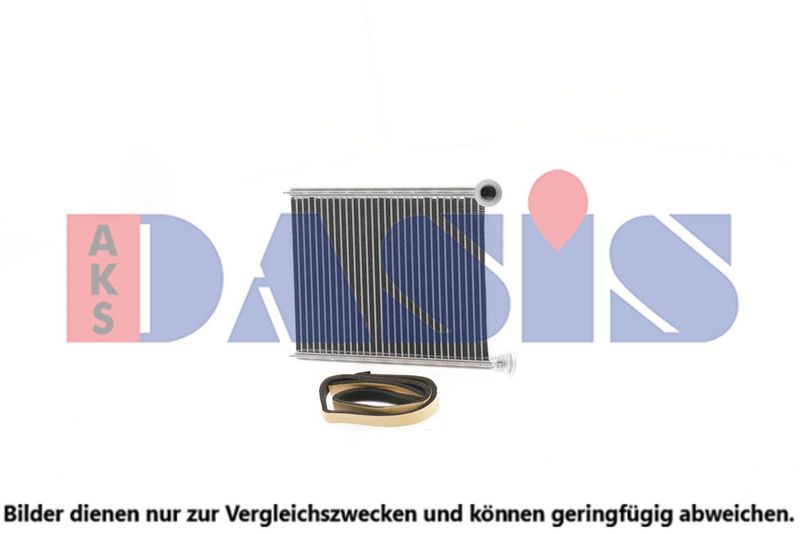AKS DASIS Wärmetauscher, Innenraumheizung 169019N