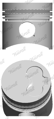 NÜRAL Kolben 87-109807-10