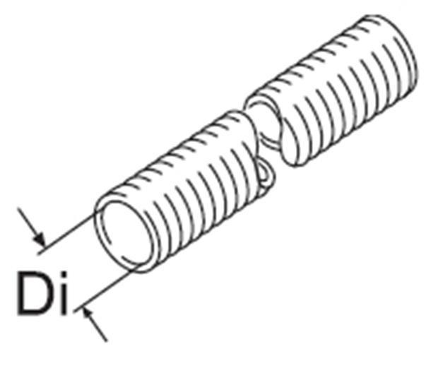 Webasto - Flexrohr Durchmesser Innen: 55 mm, Länge: 20 m, AA