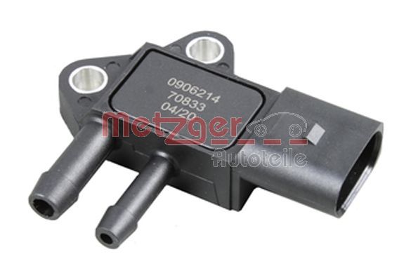 METZGER Sensor, Abgasdruck 0906214