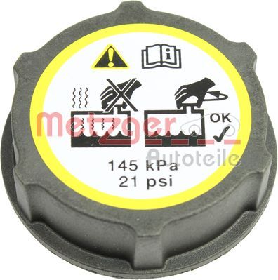 METZGER Verschlussdeckel, Kühlmittelbehälter 2140067