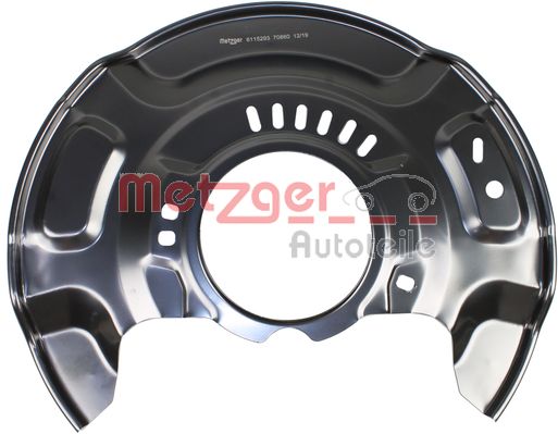 METZGER Spritzblech, Bremsscheibe 6115293