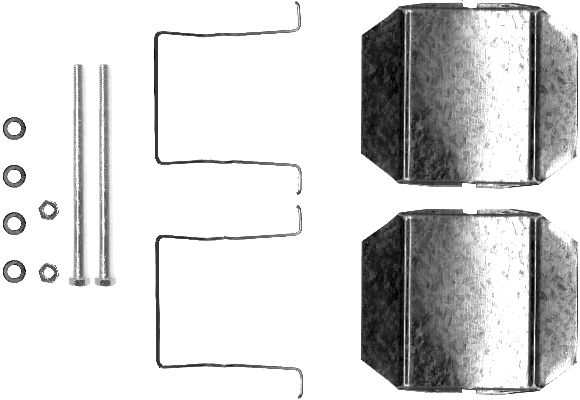 TEXTAR Zubehörsatz, Scheibenbremsbelag 82059800