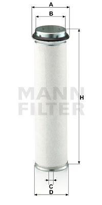 MANN-FILTER Sekundärluftfilter CF 811