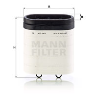 MANN-FILTER Luftfilter CP 27 001