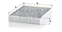 MANN-FILTER Filter, Innenraumluft CUK 23 014-2