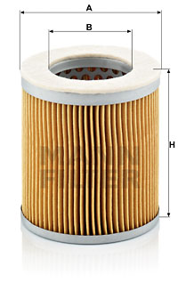 MANN-FILTER Luftfilter C 75/2