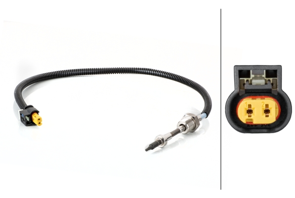 HELLA Sensor, Abgastemperatur 6PT 014 494-581