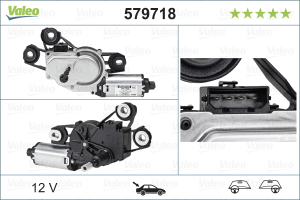 VALEO Wischermotor 579718