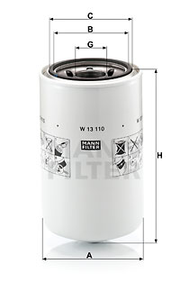 MANN-FILTER Ölfilter W 13 110