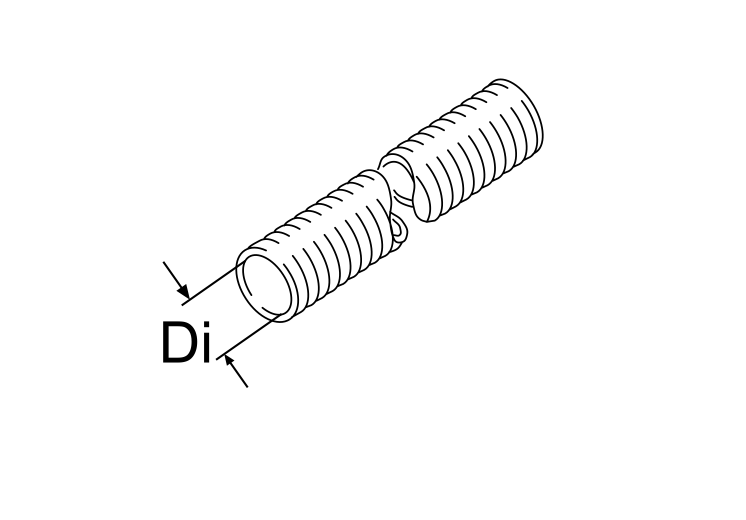 Flexrohr (Inox), 2-lagig D80, AA, L = 10 m