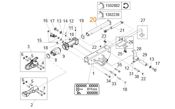 ALKO ZUGROHR 161/251VB-2 1302236