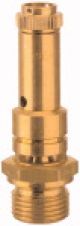 Vollhub-Sicherheitsventile DN 8 Gewinde
G Ansprech-
druck 12,0 bar