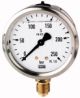 Glyzerinmanometer, Anschluss unten Messbereich 0 - 400,0 bar -