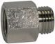 Verlängerungsstück, kurz, zylindrisch Gewinde 
außen 3/8 Gewinde 
innen 3/8