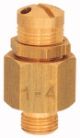 Mini-Sicherheitsventil G 1/8 Gewinde G 1/8 Ansprech-druck 1 - 4 bar