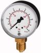 Standardmanometer, Anschluss unten Messbereich 0 - 10,0 bar/145 psi Durchmesser
mm 63