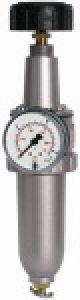 Filterregler mit Metallbehälter und manuellem Ablassventil Gewinde 
G 3/8 Durchfluss l/min   1400