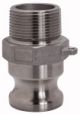 Kamlok-Schnellkupplungsstecker mit Außengewinde, Typ F Gewinde R 4 Stecker-Ø
mm 120